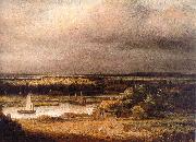 Philips Koninck Wide River Landscape Sweden oil painting reproduction